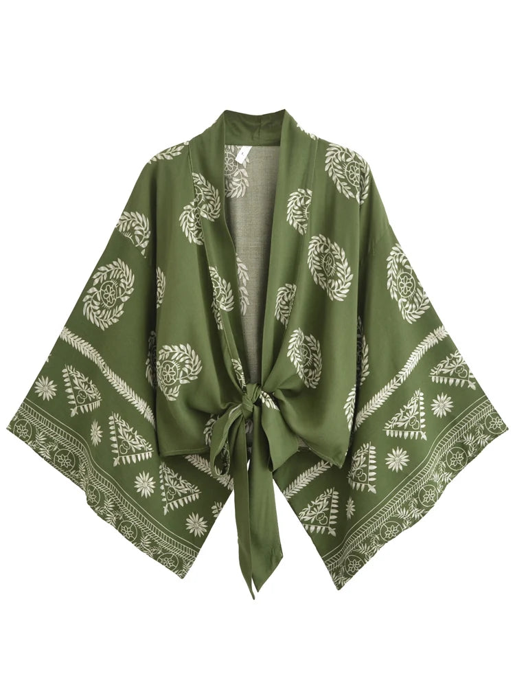 Kimono Bohème Court Femme