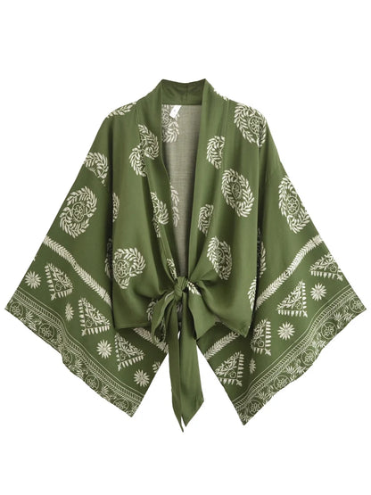 Kimono Bohème Court Femme