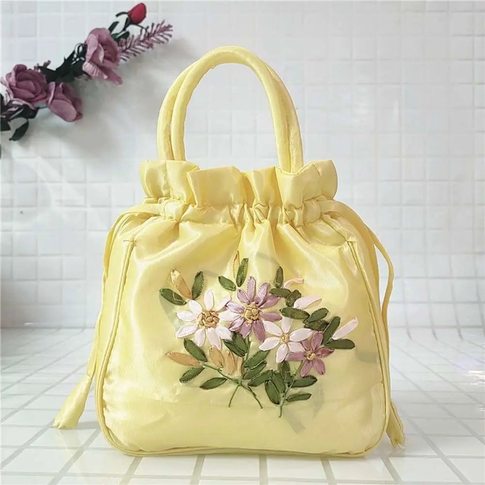 Sac à Main "Bourse Traditionnelle" Femme - Brodé Floral