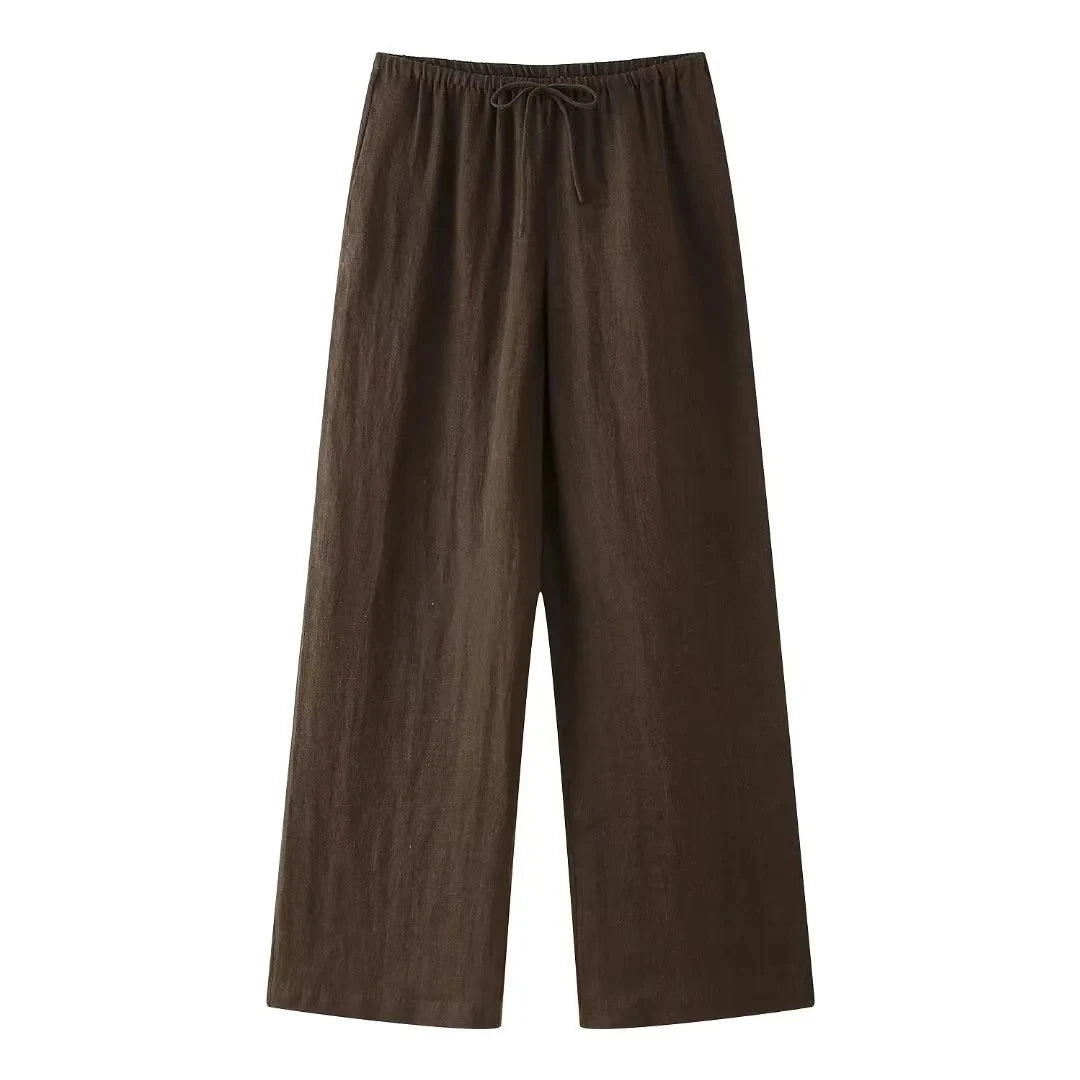 Ensemble Kimono et Pantalon Large Femme - Style Décontracté