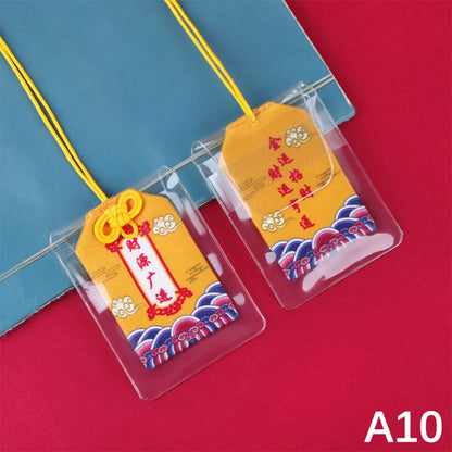 Pochette Porte-Bonheur Japonaise - Charme de Protection et Chance