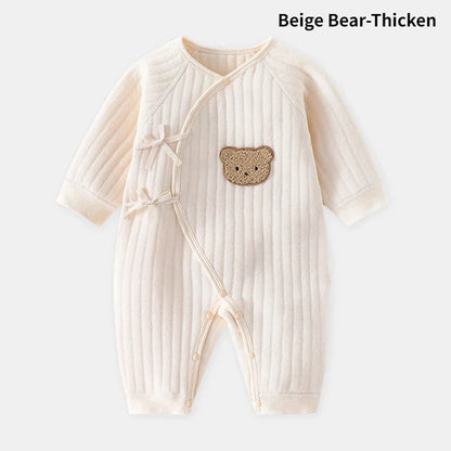 Pyjama Bébé Unisexe en Coton Motif Animal - Doux et Confortable