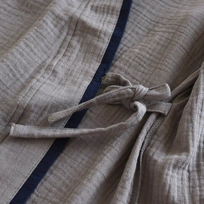 Pyjama Homme 2 pièces en Coton Gaze Léger - Confort & Style