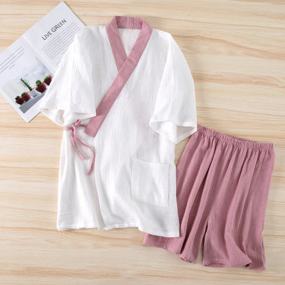 Pyjama Court Femme Coton