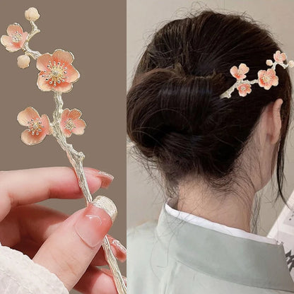 Baguette Cheveux Fleur de Cerisier Élégante