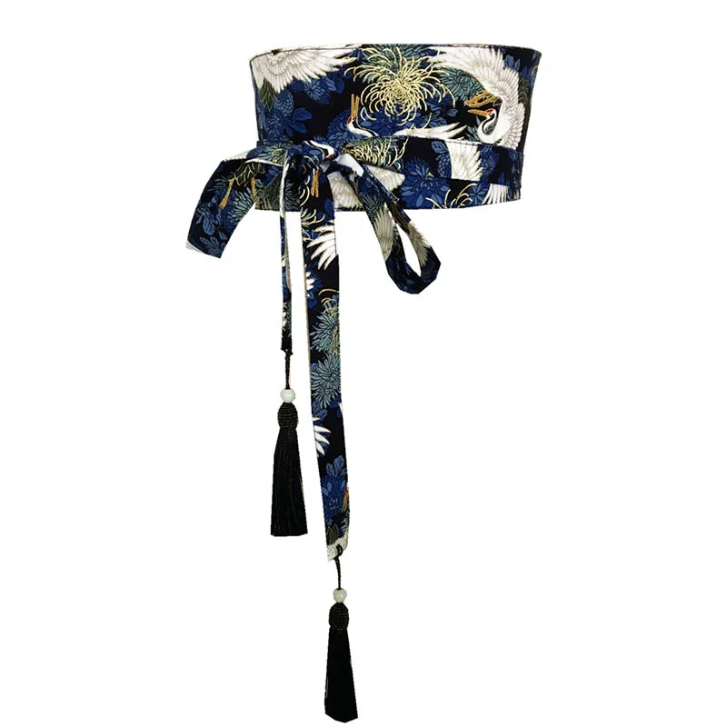 Ceinture Kimono Femme Traditionnelle - Largeur 10cm ou 15cm
