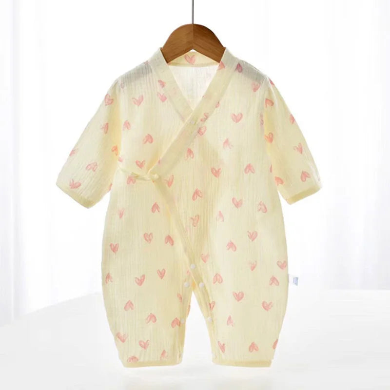 Barboteuse Bébé 100% Coton - Confort & Style pour Été