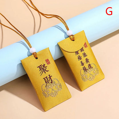 Pochette Porte-Bonheur Japonaise - Charme de Protection et Chance