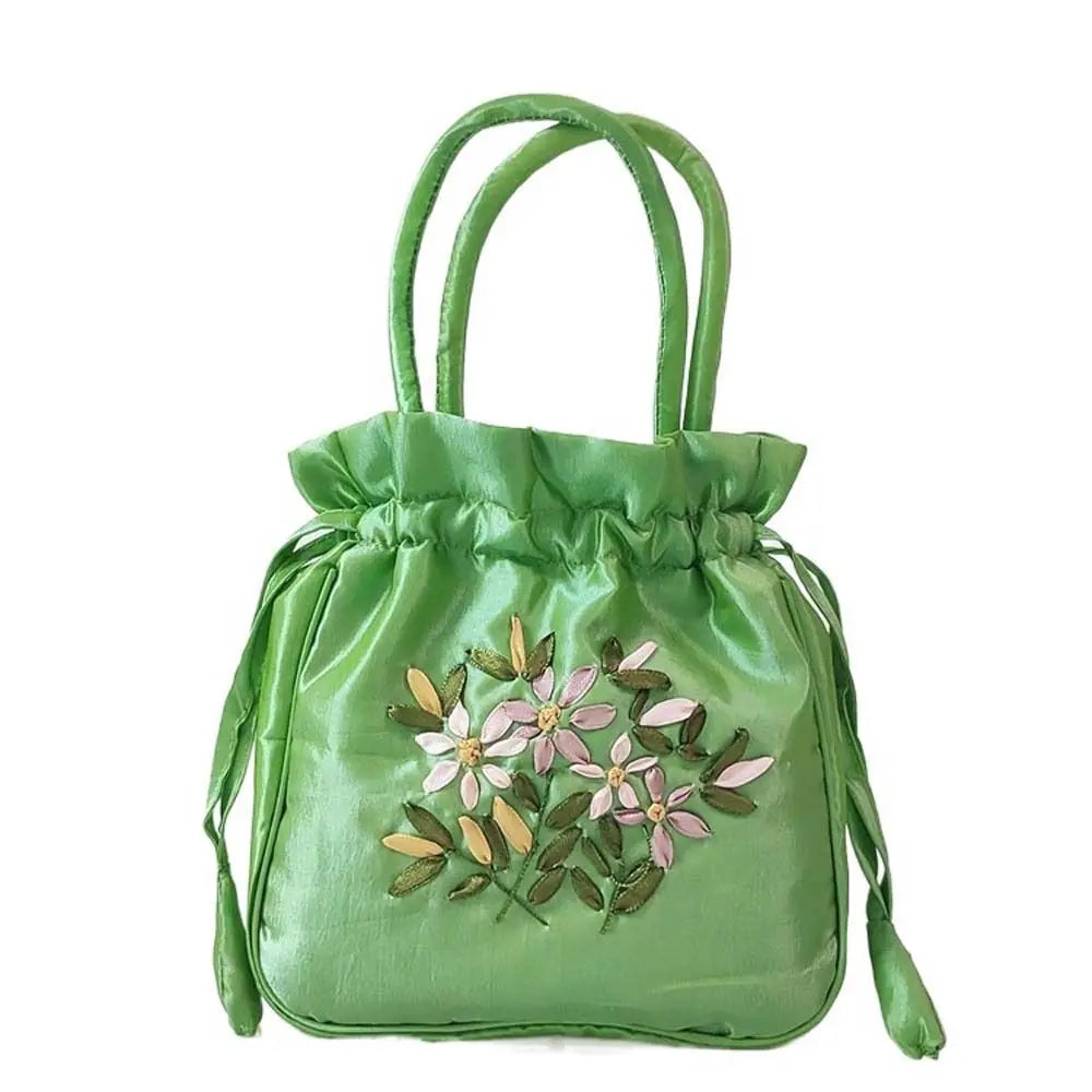 Sac à Main "Bourse Traditionnelle" Femme - Brodé Floral