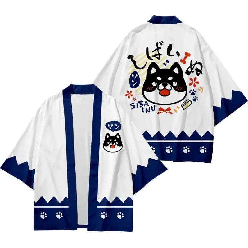 Kimono Court Léger Mixte Style Japonais