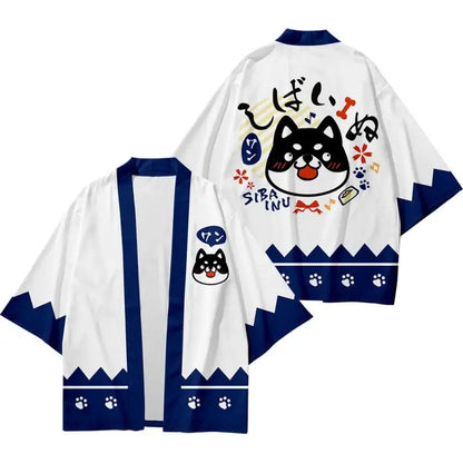 Kimono Court Léger Mixte Style Japonais