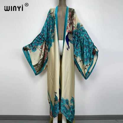 Kimono Long Bohème Imprimé