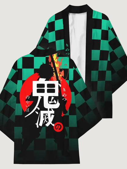 Kimono Court Mixte Style Asiatique