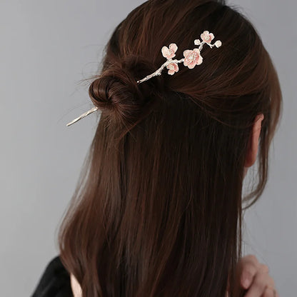 Baguette Cheveux Fleur de Cerisier Élégante