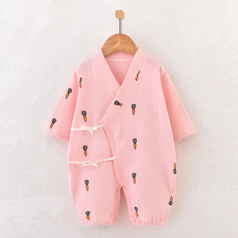 Barboteuse Bébé 100% Coton - Confort & Style pour Été