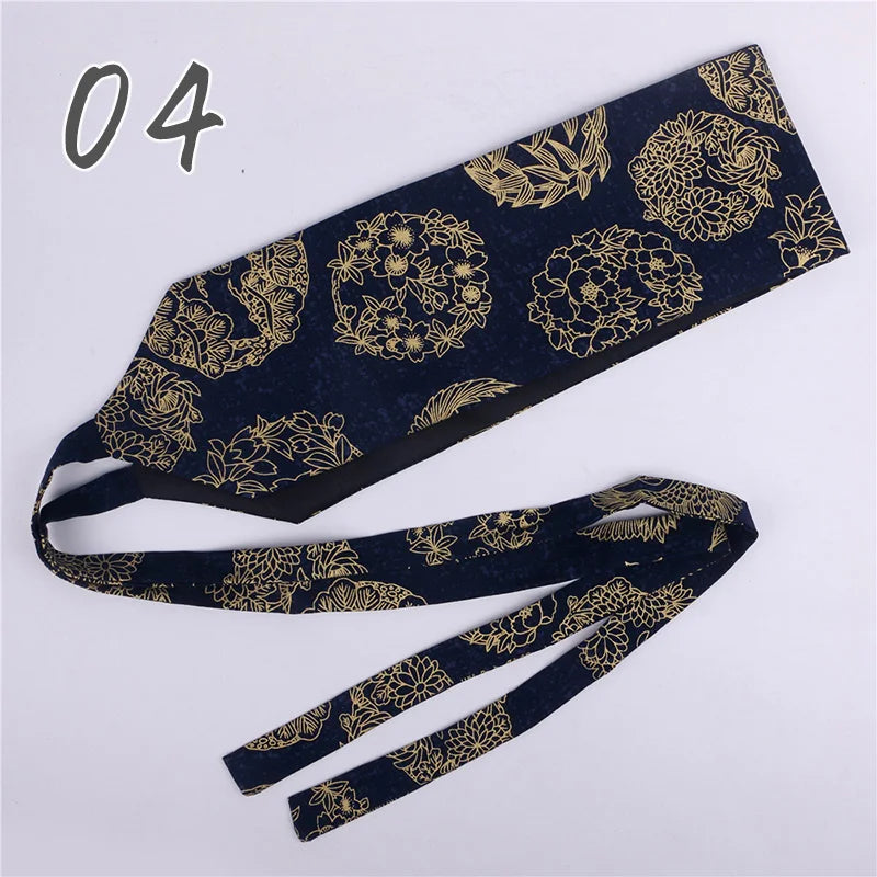 Ceinture Kimono Femme Imprimée - Largeur 10cm ou 15cm