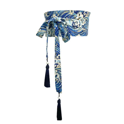 Ceinture Kimono Femme Traditionnelle - Largeur 10cm ou 15cm