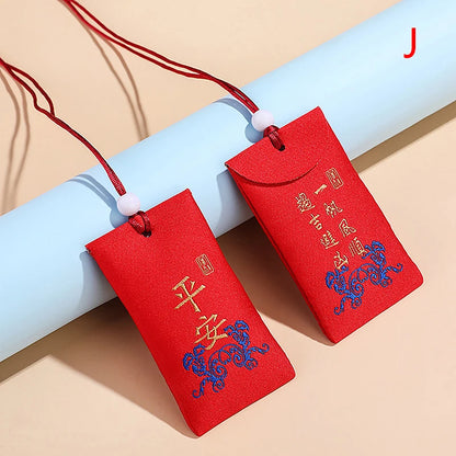 Pochette Porte-Bonheur Japonaise - Charme de Protection et Chance