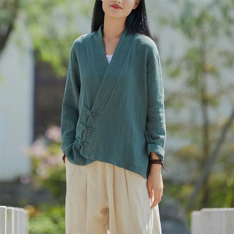Kimono Cardigan Long Cardigan en maille pour femme