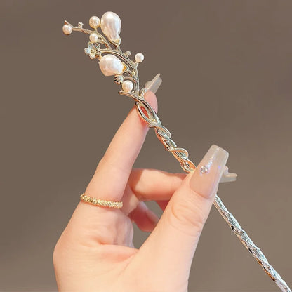 Baguette Cheveux Fleur de Cerisier Élégante
