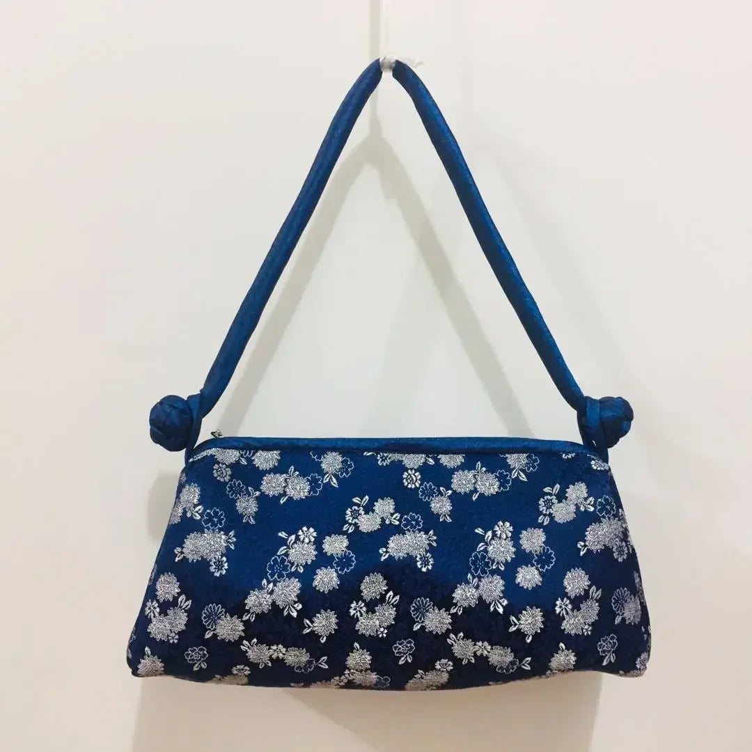 Sac à main femme style chinois en satin