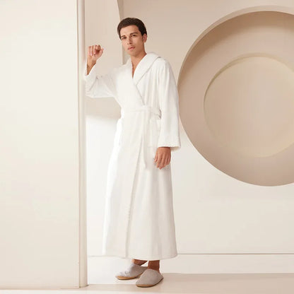 Kimono Peignoir Polaire Doux et Confortable pour Femme et Homme