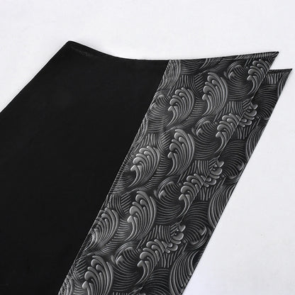 Kimono Asymétrique Punk Unisexe - Style Médiéval
