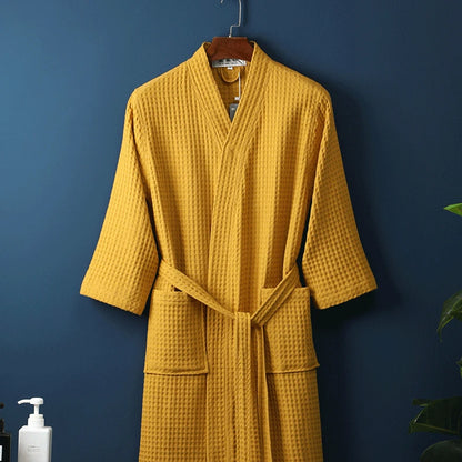 Kimono Peignoir Confortable en Coton