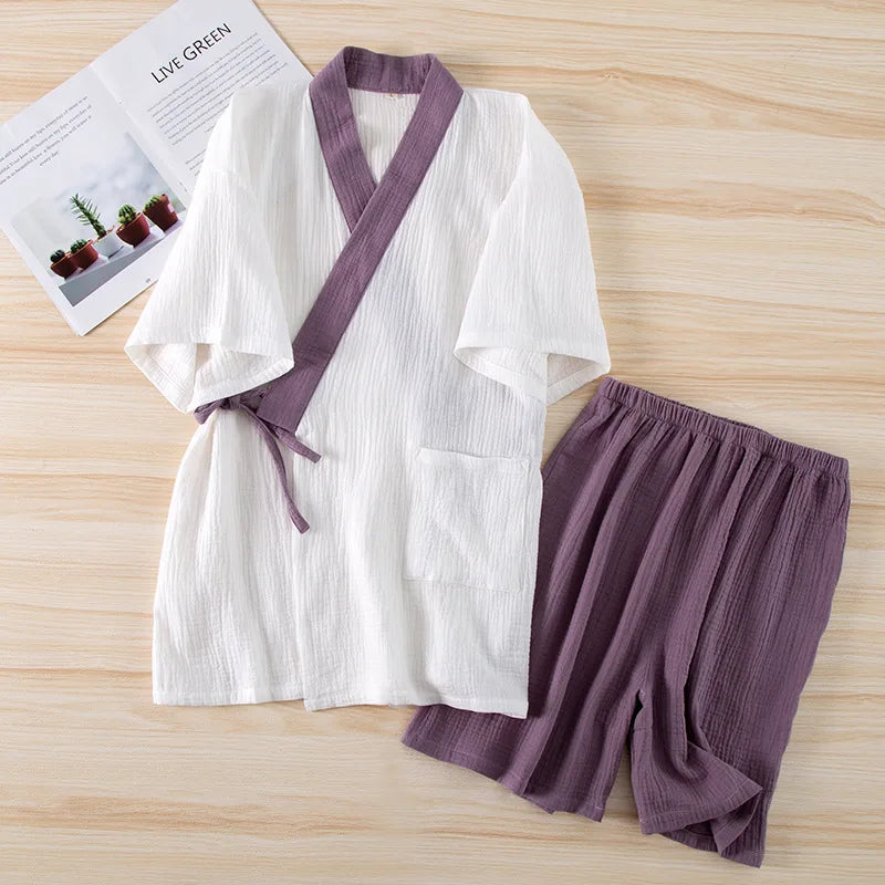 Pyjama Court Femme Coton