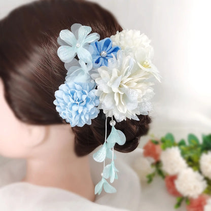 Pince à Cheveux Fleur Élégante - Accessoire de Mode pour Adultes et Filles