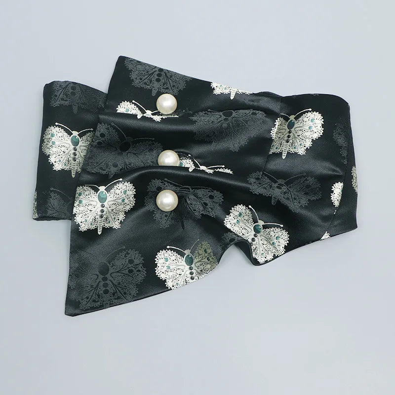 Ceinture Kimono Femme en Satin - Style Décontracté et Imprimé