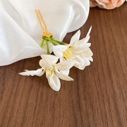 Pince à Cheveux Décorative Fleur