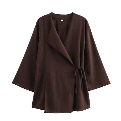 Ensemble Kimono et Pantalon Large pour Femme