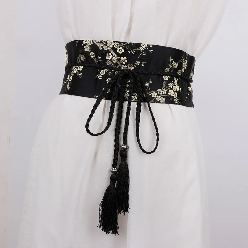 Ceinture Kimono Florale Femme