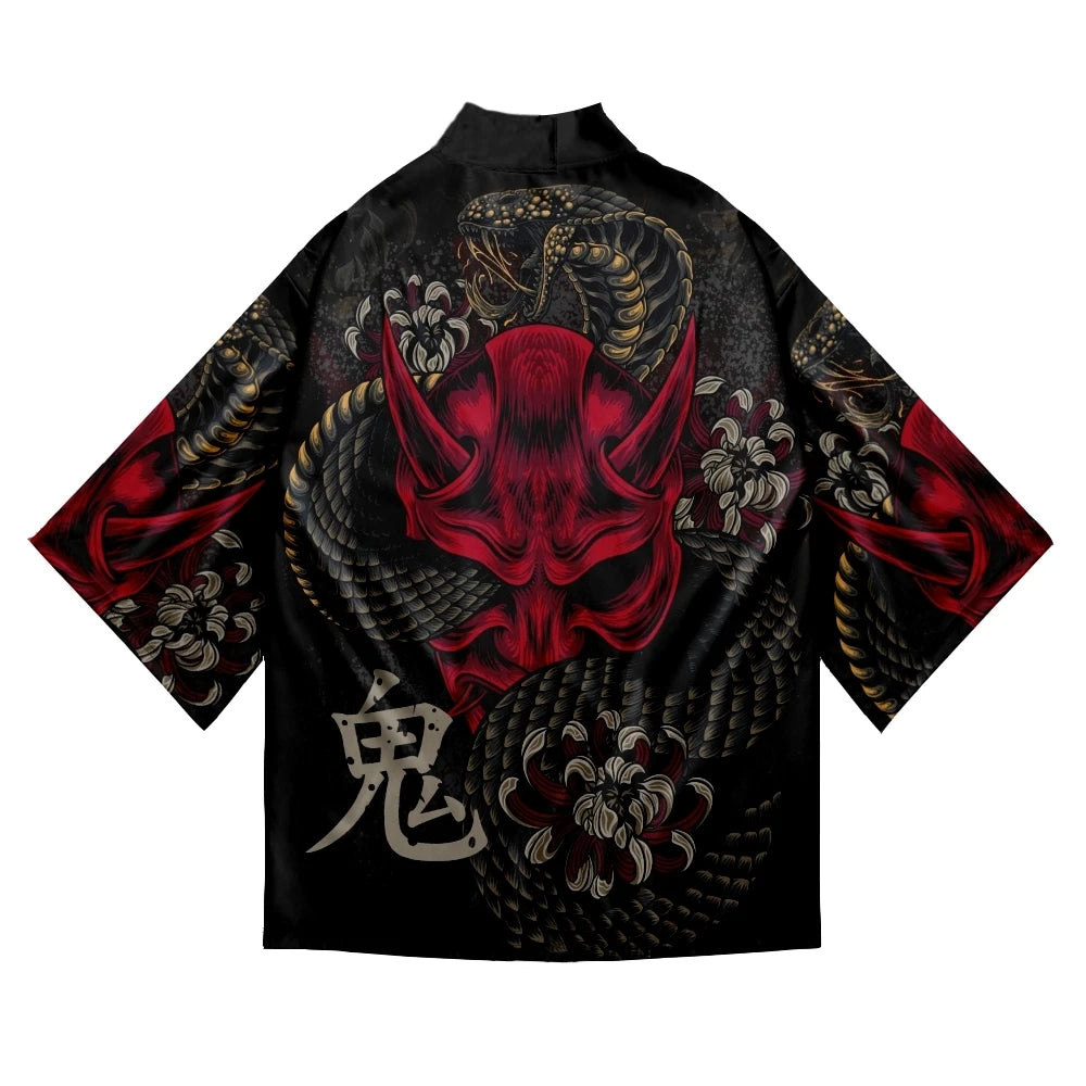 Kimono Court Mixte Style Japonais