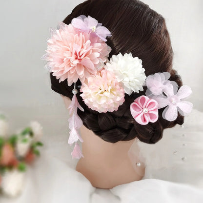 Pince à Cheveux Fleur Élégante - Accessoire de Mode pour Adultes et Filles