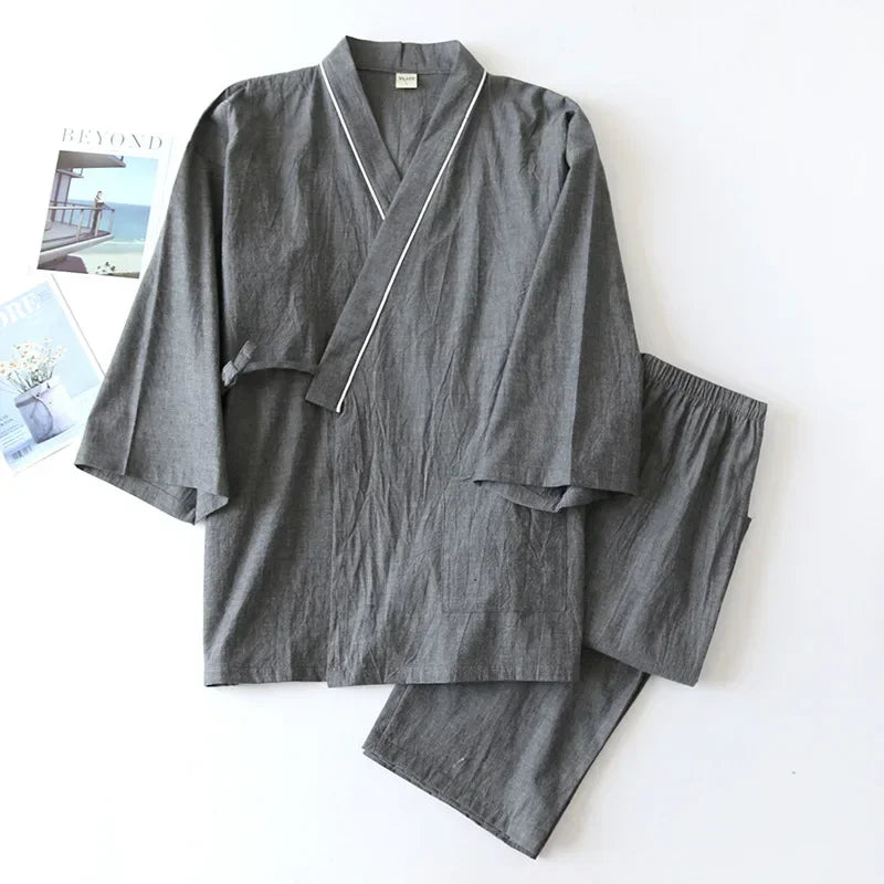 Pyjama Homme en Coton Confortable