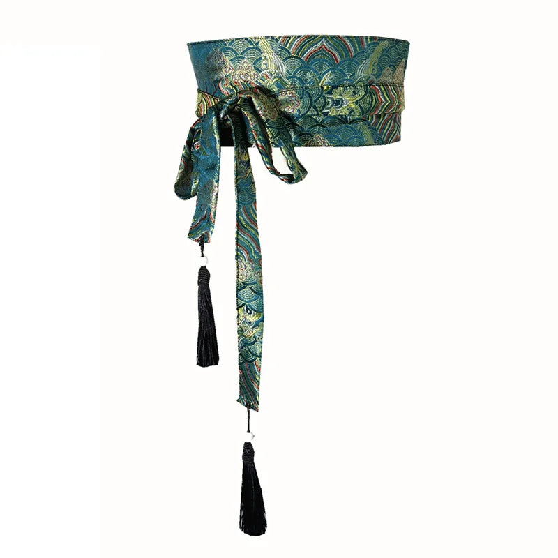 Ceinture Kimono Femme Traditionnelle - Largeur 10cm ou 15cm