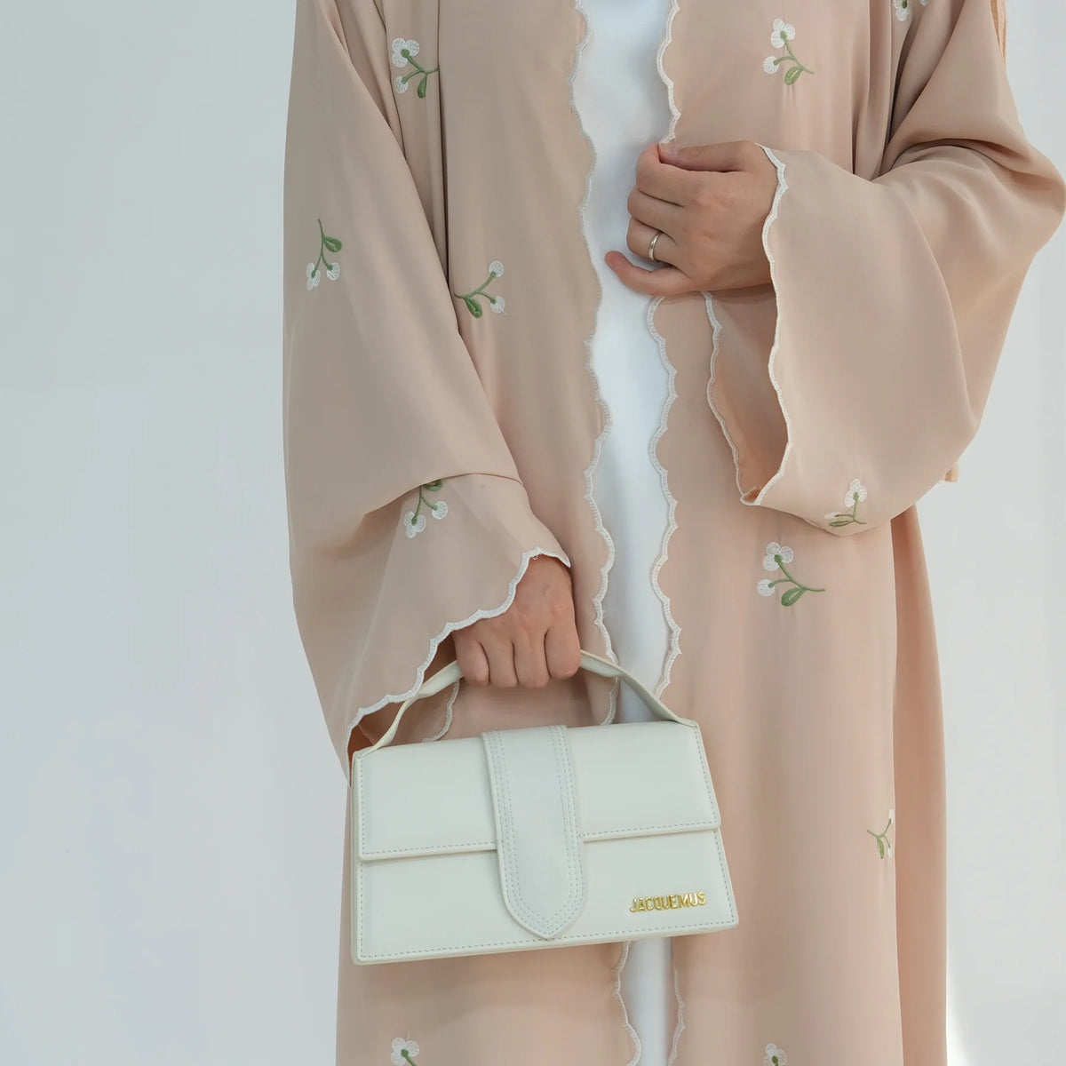 Kimono Long Abaya Femme Brodé Style Bohème Chic