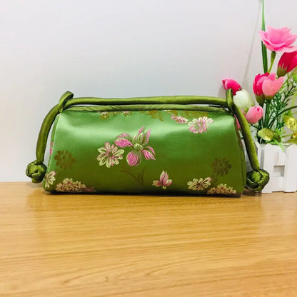 Sac à main femme style chinois en satin