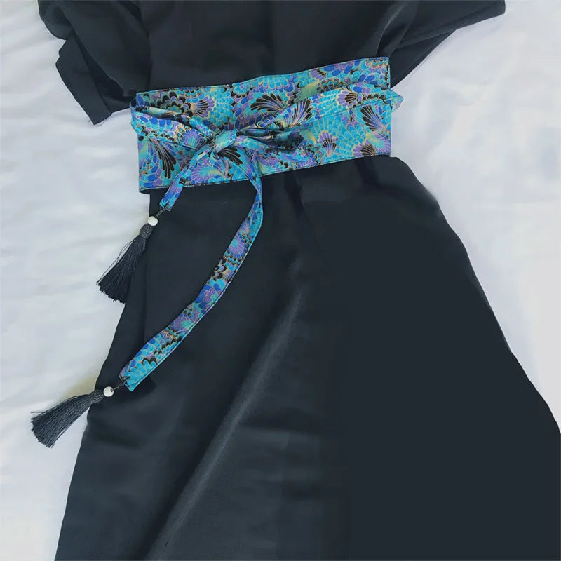 Ceinture Kimono Femme Traditionnelle - Largeur 10cm ou 15cm