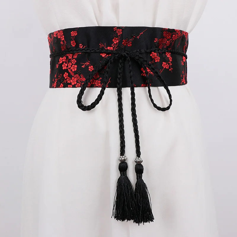 Ceinture Kimono Florale Femme