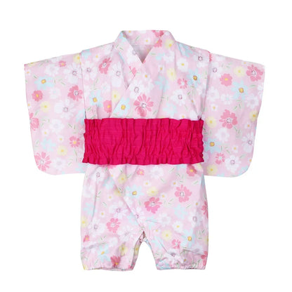 Kimono Bébé Fille en Coton - Style Japonais & Coréen