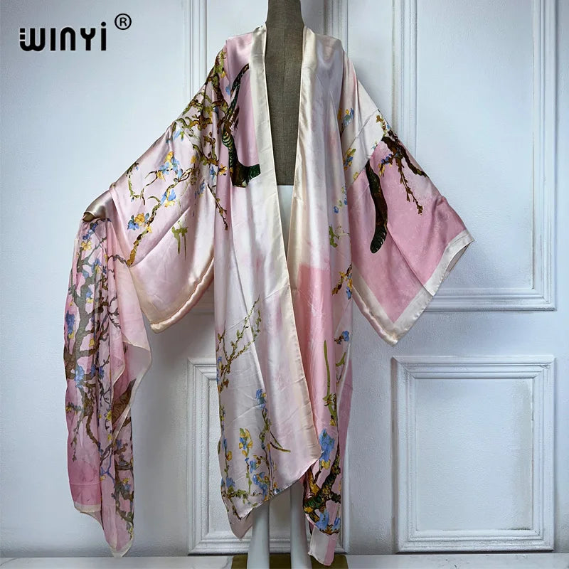 Kimono Long Bohème Imprimé Femme - Plusieurs Couleurs