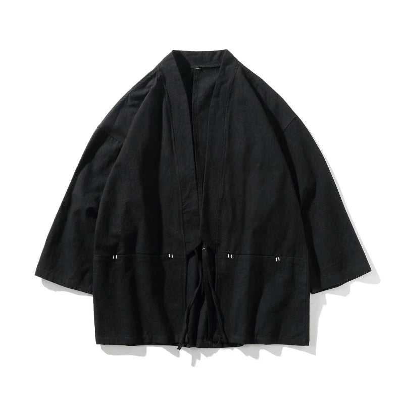 Veste Kimono Cardigan Homme - Style Japonais Léger
