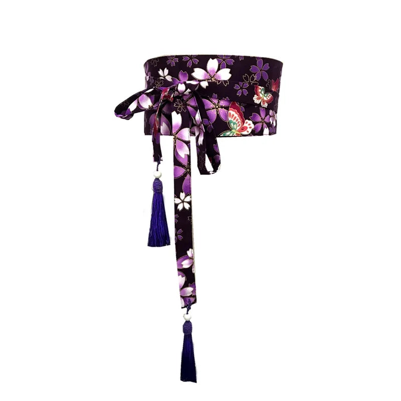 Ceinture Kimono Femme Traditionnelle - Largeur 10cm ou 15cm