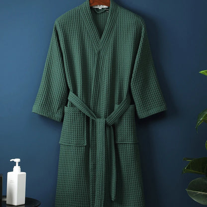 Kimono Peignoir Confortable en Coton