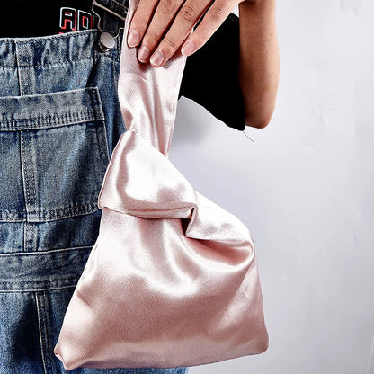 Sac Japonais en Satin pour Femme - Style Décontracté et Élégant