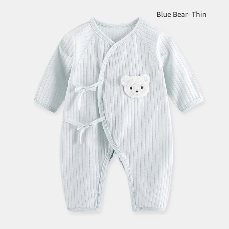Pyjama Bébé Unisexe en Coton Motif Animal - Doux et Confortable