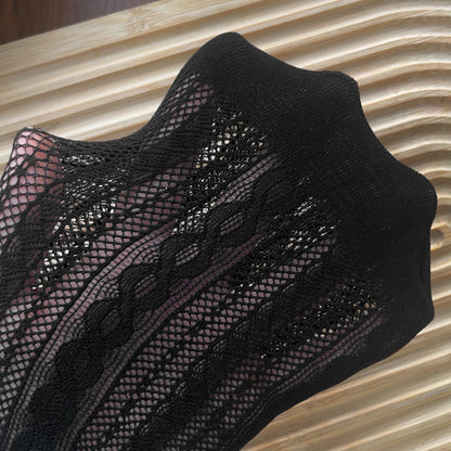 Chaussettes fines en dentelle pour femme - Style japonais doux
